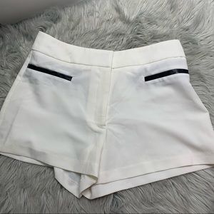 Aqua dressy high quality white shorts, like new